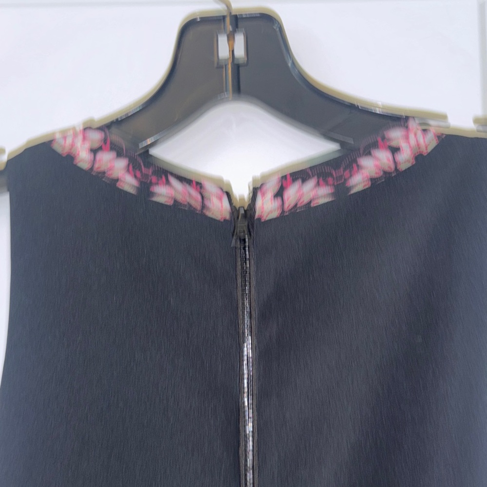 NEW Alice + Olivia Midnight Floral Special Occasion Pleated Jumpsuit Sz 2 - Picture 12 of 13